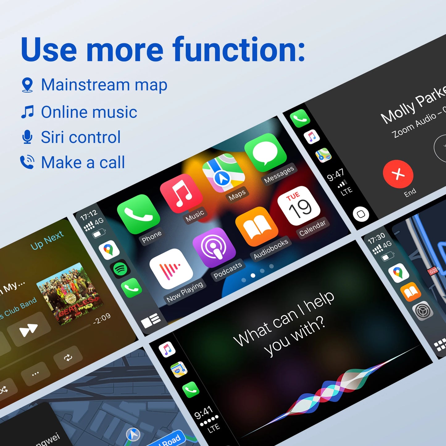 Mini Wireless Bluetooth CarPlay Adapter for Android and iPhone | Wireless CarPlay Dongle