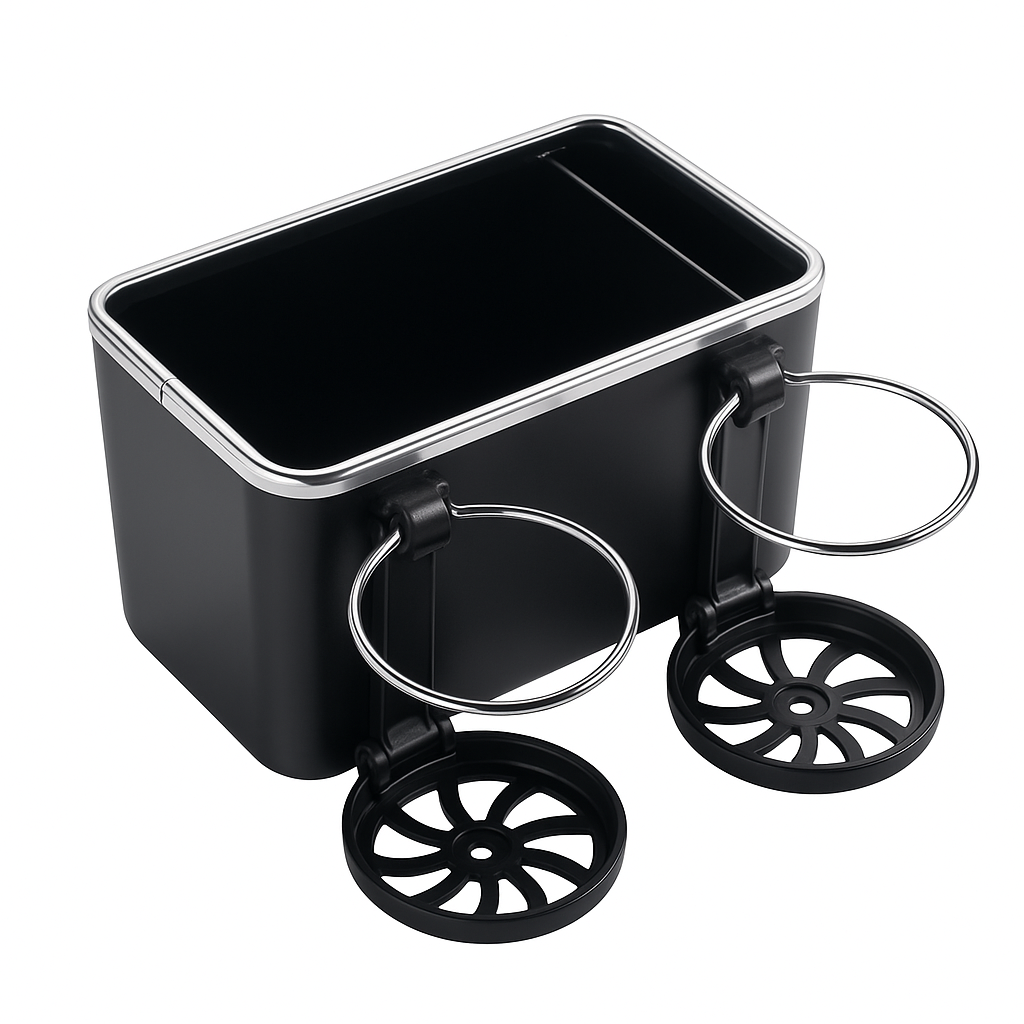 Folding Multifunctional Car Armrest Storage Box