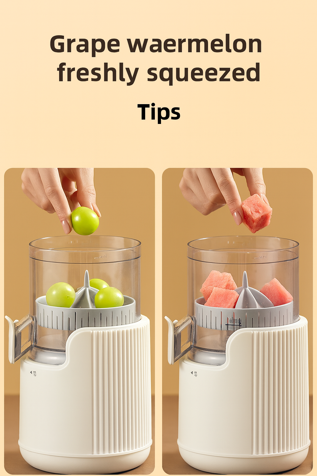 Automatic Juicer Machine – 1000ml High-Speed Fruit Extractor - ZILVUS