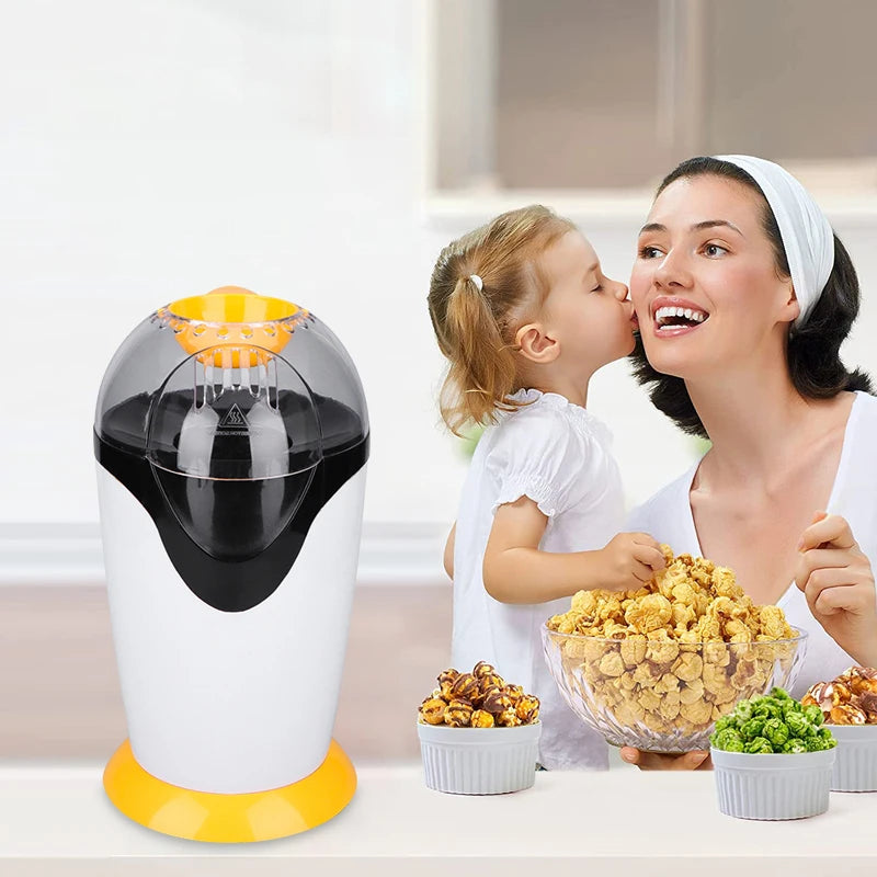Mini Popcorn Machine Automatic Popcorn Maker - ZILVUS