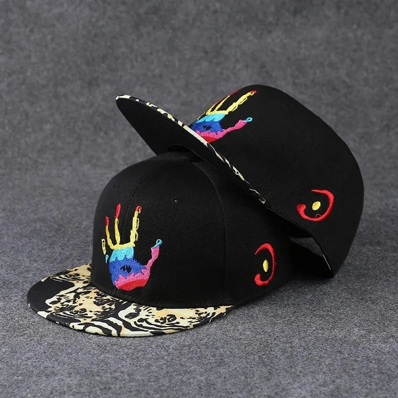 Flat Brim Baseball Cap – Adjustable Street Style Hat