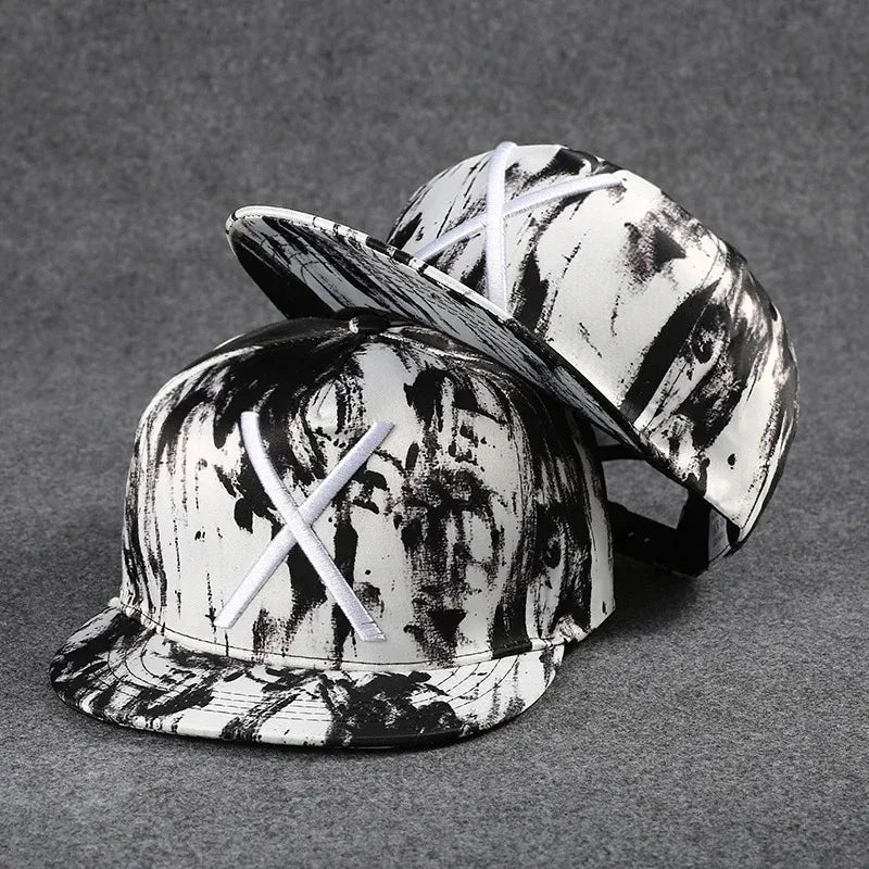 Flat Brim Baseball Cap – Adjustable Street Style Hat