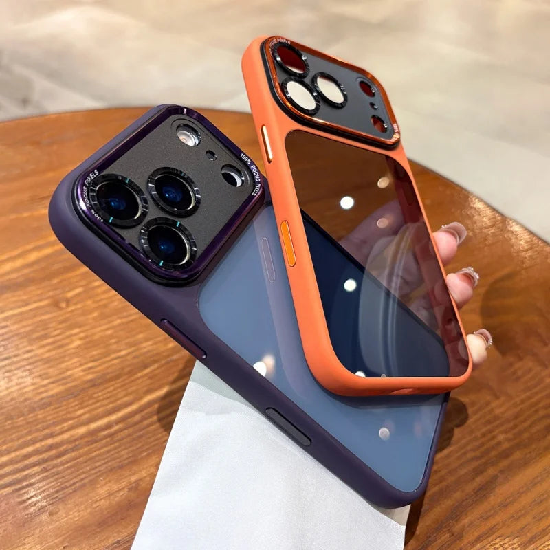 Luxury Transparent Shockproof Case for iPhone 17/16 Series - ZILVUS