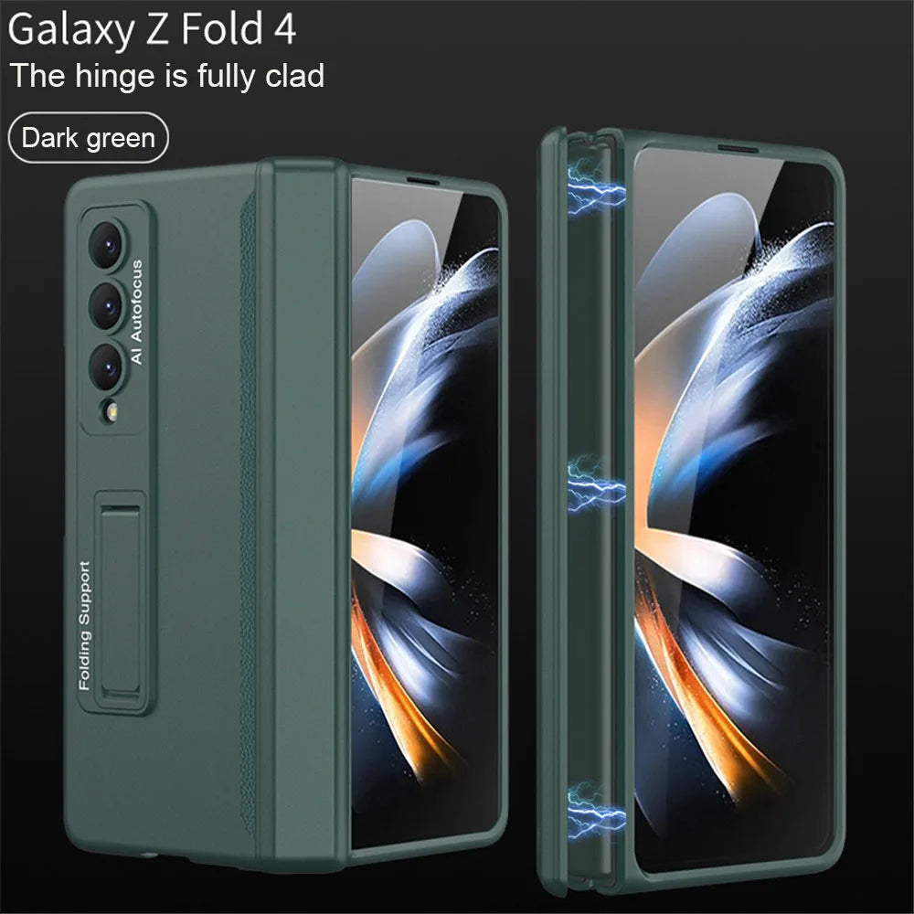 Magnetic Hard Case with Holder for Samsung Galaxy Z Fold Series