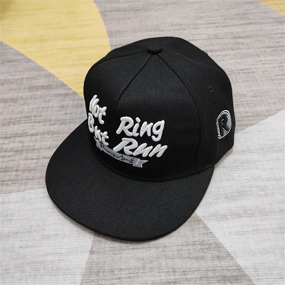 Flat Brim Baseball Cap – Adjustable Street Style Hat - ZILVUS