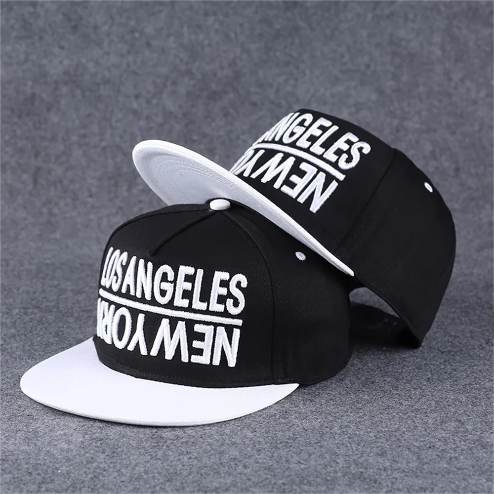 Flat Brim Baseball Cap – Adjustable Street Style Hat - ZILVUS