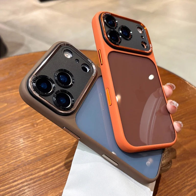 Luxury Transparent Shockproof Case for iPhone 17/16 Series - ZILVUS