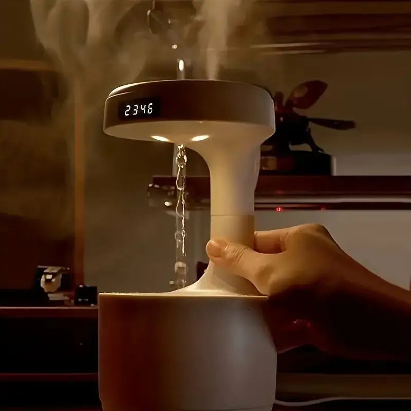 Mini USB Warm Mist Humidifier for Home & Office - ZILVUS