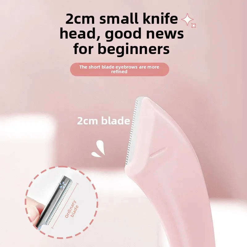 3PCS Eyebrow Trimmer Set | Precision Stainless Steel Manual Grooming Tools - ZILVUS