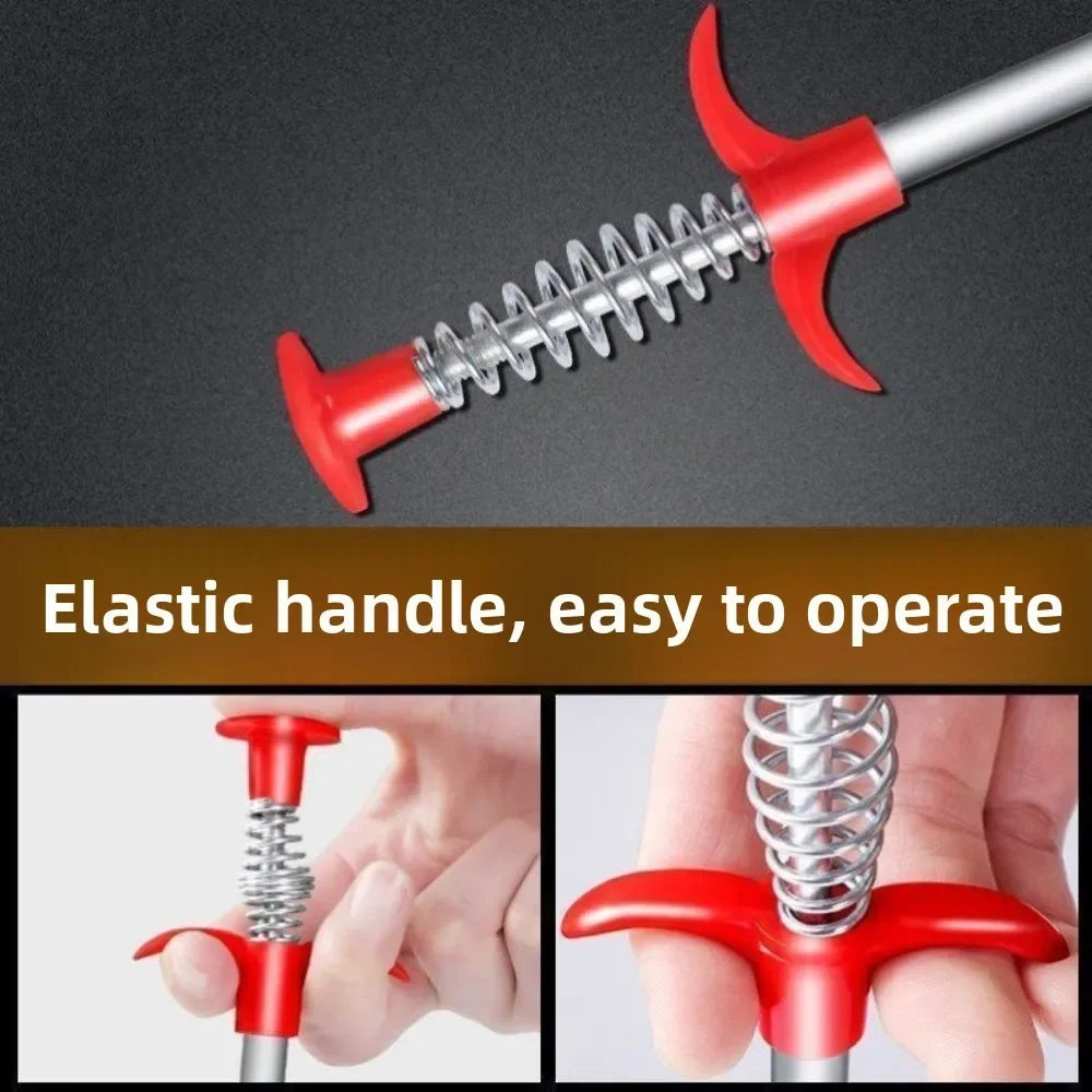 Claw Drain unblocker – Flexible Pipe Cleaner Tool - ZILVUS