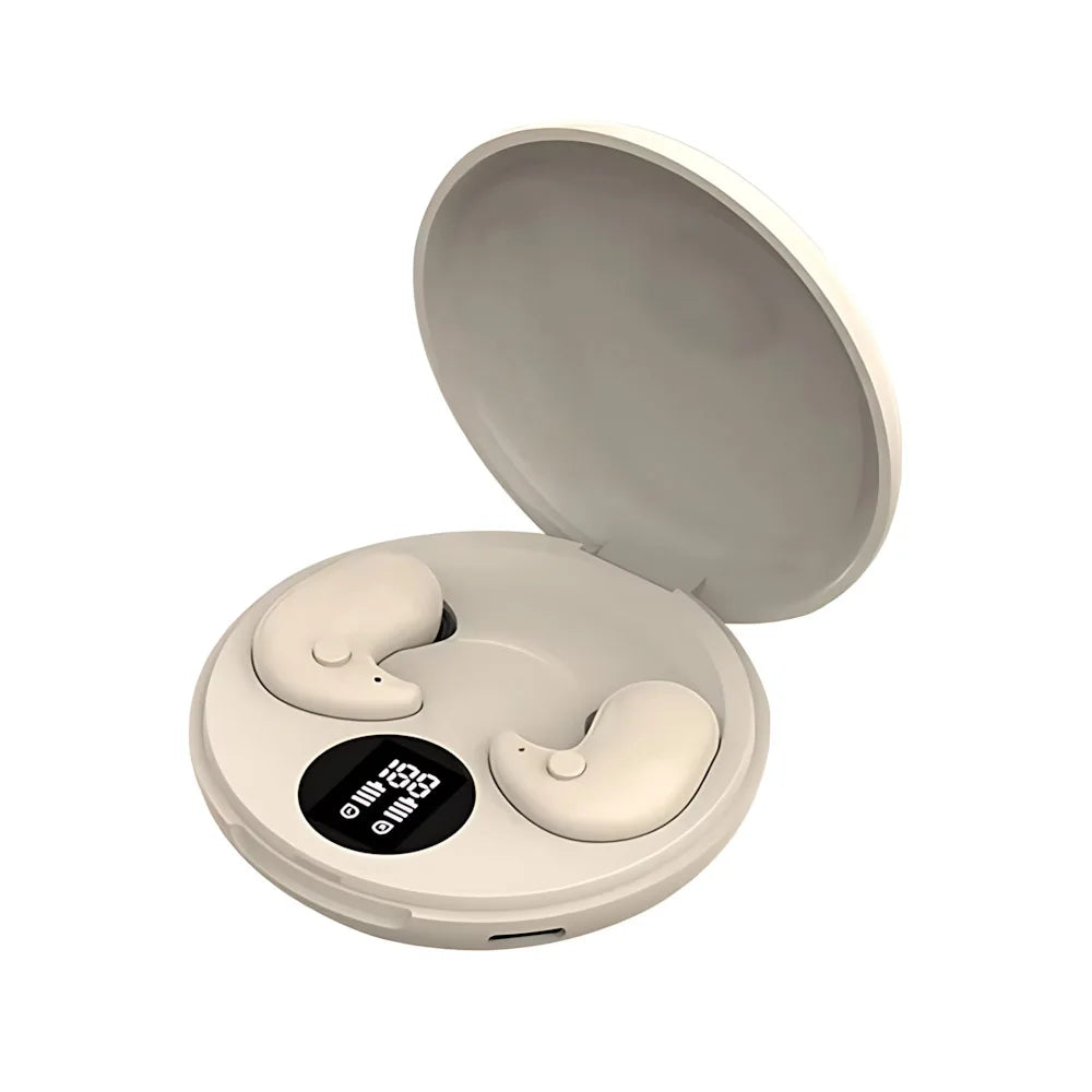Sleep Earbuds – Mini Invisible Wireless Headset with Touch Control, Noise Cancellation & Long Battery Life - ZILVUS
