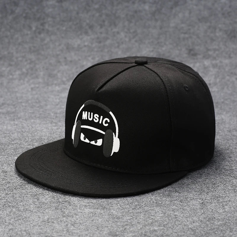 Flat Brim Baseball Cap – Adjustable Street Style Hat - ZILVUS