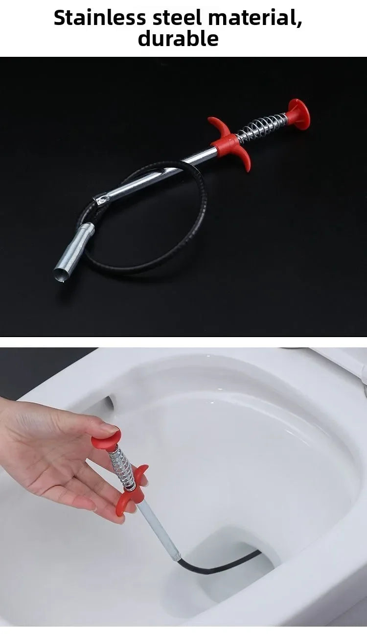 Claw Drain unblocker – Flexible Pipe Cleaner Tool - ZILVUS