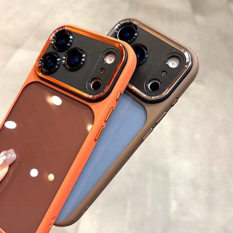 Luxury Transparent Shockproof Case for iPhone 17/16 Series - ZILVUS