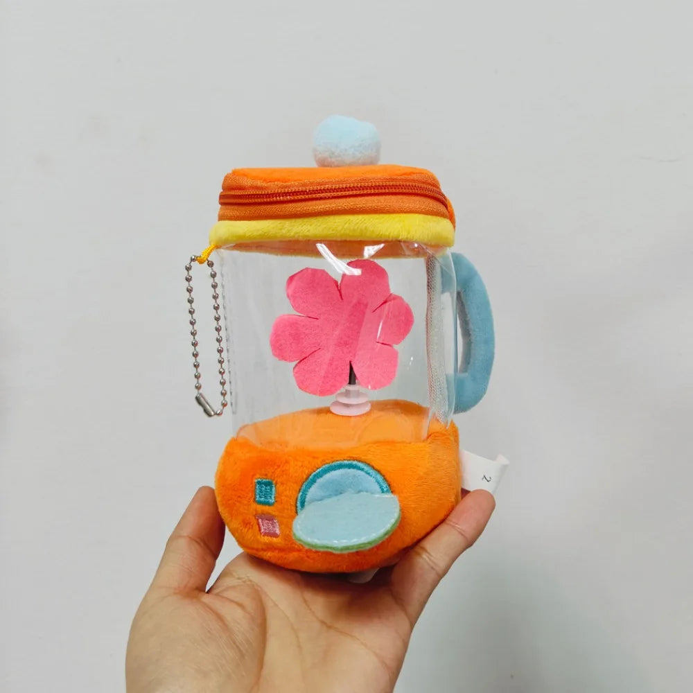 Carrot Juicer Plush Toy | Soft Interactive Rope-Pull Stuffed Toy for Kids - ZILVUS