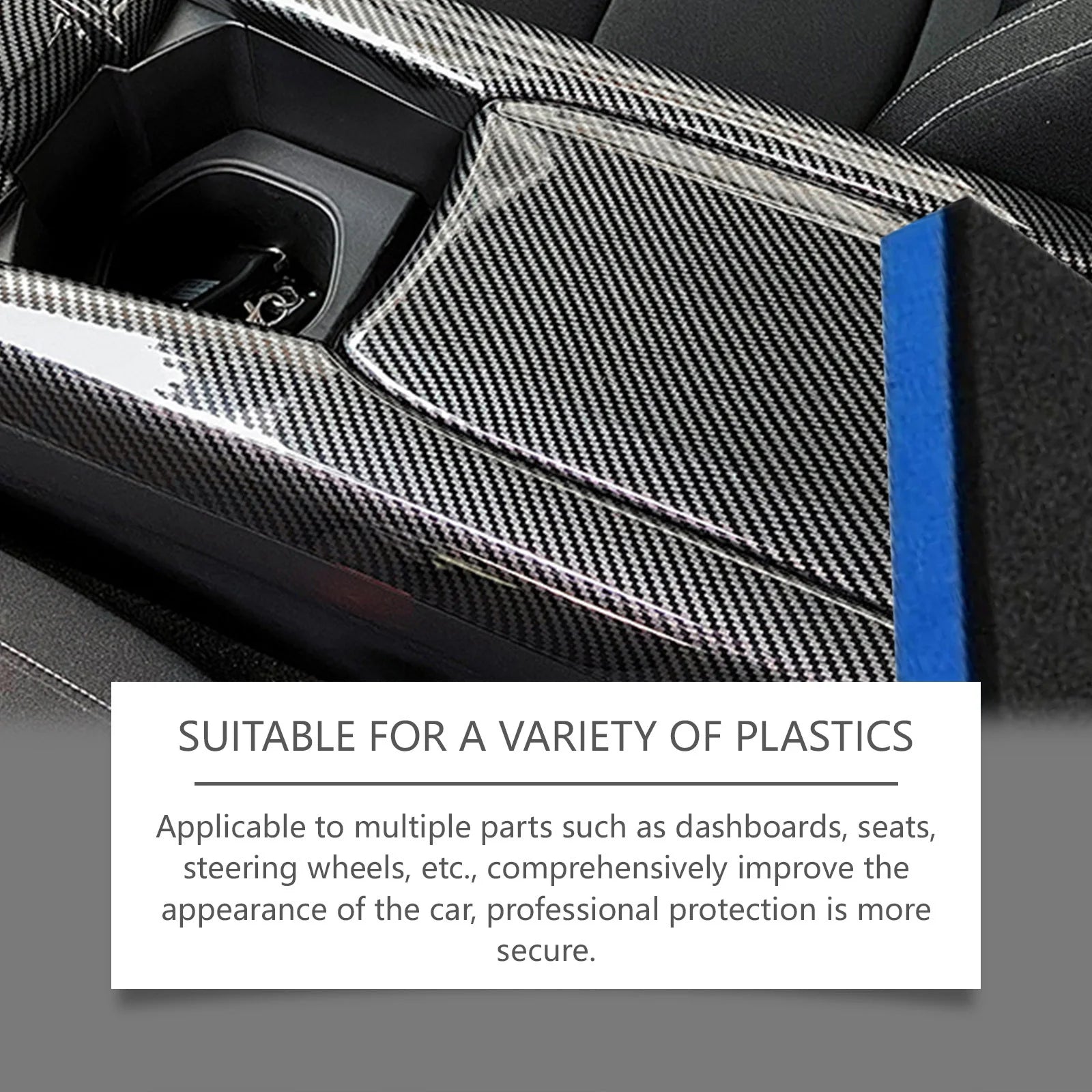 Car Trim & Interior Refurbish Agent, Scratch Repair & Gloss Protector - ZILVUS