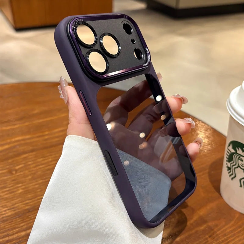Luxury Transparent Shockproof Case for iPhone 17/16 Series - ZILVUS