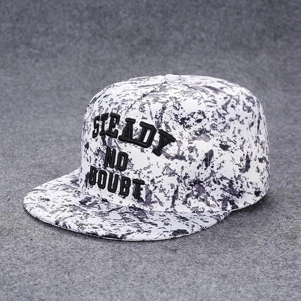 Flat Brim Baseball Cap – Adjustable Street Style Hat - ZILVUS