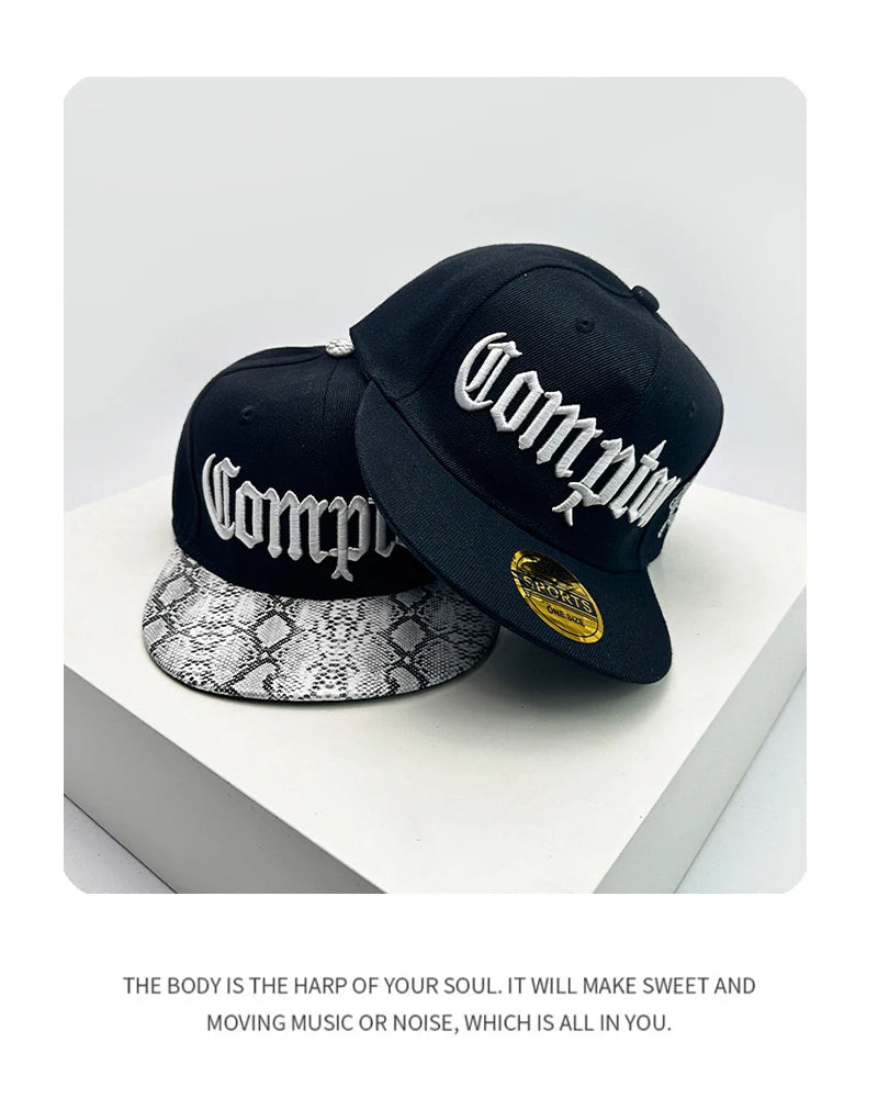 New Unisex American Style Letter Embroidery Baseball Hats Breathable Hip hop Sunshade ins Peaked Caps Versatile Fashion Street - ZILVUS