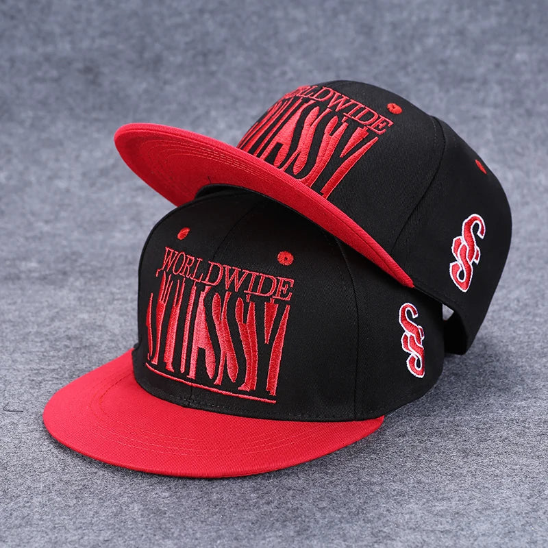 Flat Brim Baseball Cap – Adjustable Street Style Hat