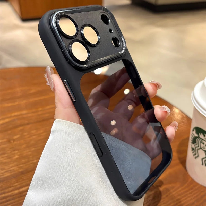 Luxury Transparent Shockproof Case for iPhone 17/16 Series - ZILVUS