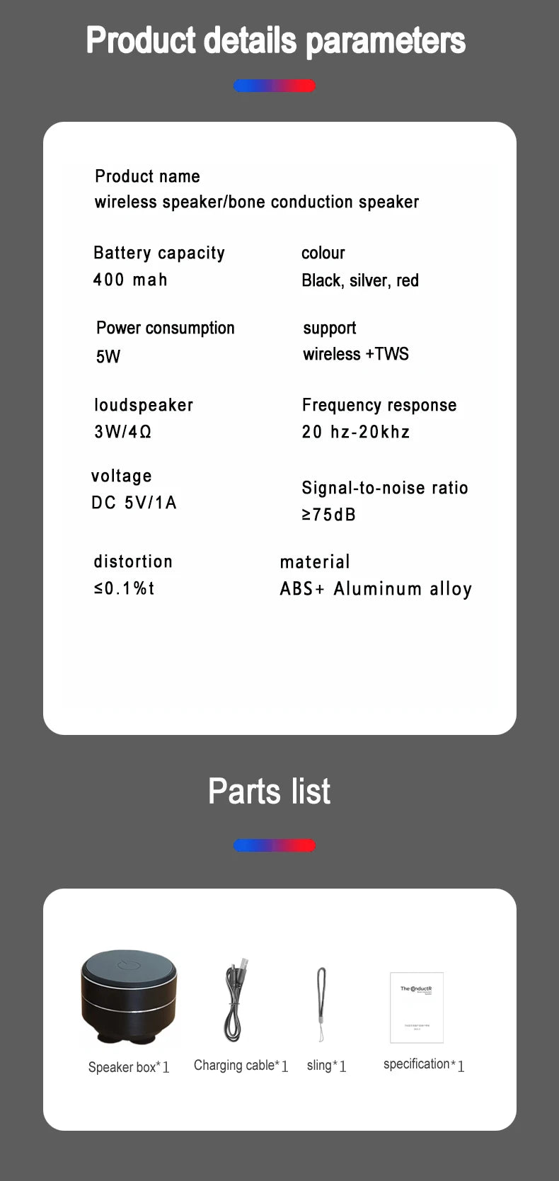 Mini Portable Metal USB Speaker - ZILVUS