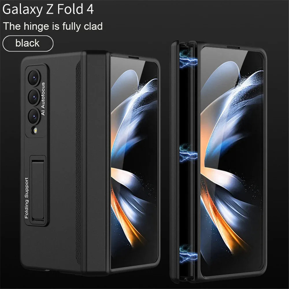 Magnetic Hard Case with Holder for Samsung Galaxy Z Fold Series