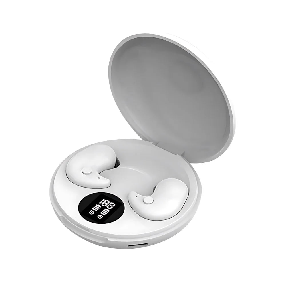 Sleep Earbuds – Mini Invisible Wireless Headset with Touch Control, Noise Cancellation & Long Battery Life - ZILVUS