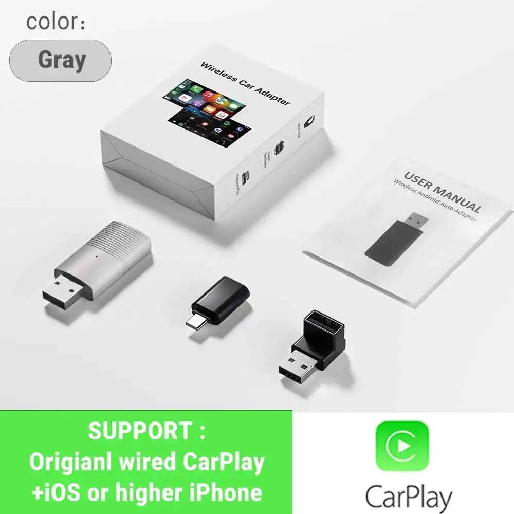 Mini Wireless Bluetooth CarPlay Adapter for Android and iPhone | Wireless CarPlay Dongle