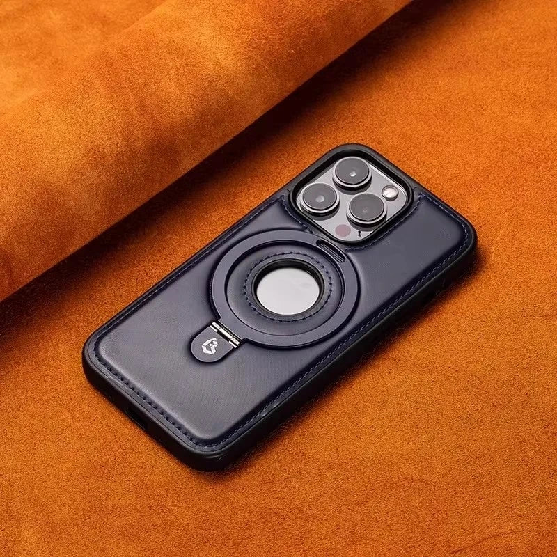 Luxury Leather Magsafe Case for iPhone 17/16/15/14/13/12 Series - ZILVUS