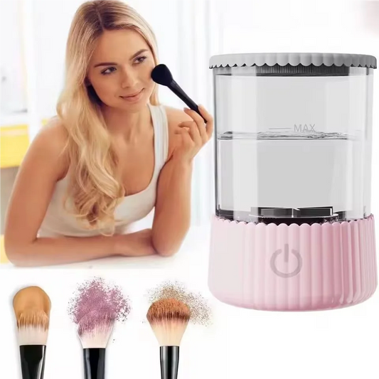 Electric Makeup Brush Cleaner – Automatic Deep Cleaning Machine - ZILVUS