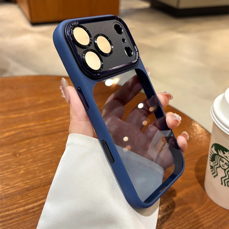 Luxury Transparent Shockproof Case for iPhone 17/16 Series - ZILVUS