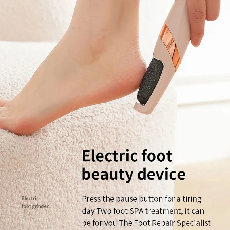 Rechargeable Electric Foot Grinder – Callus Remover & Pedicure Tool