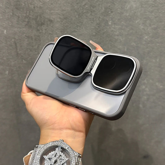 Sunglasses Holder Phone Case For Iphone 16 15 14 13 12 Series - ZILVUS