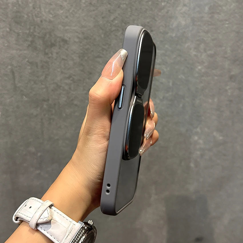 Sunglasses Holder Phone Case For Iphone 16 15 14 13 12 Series - ZILVUS