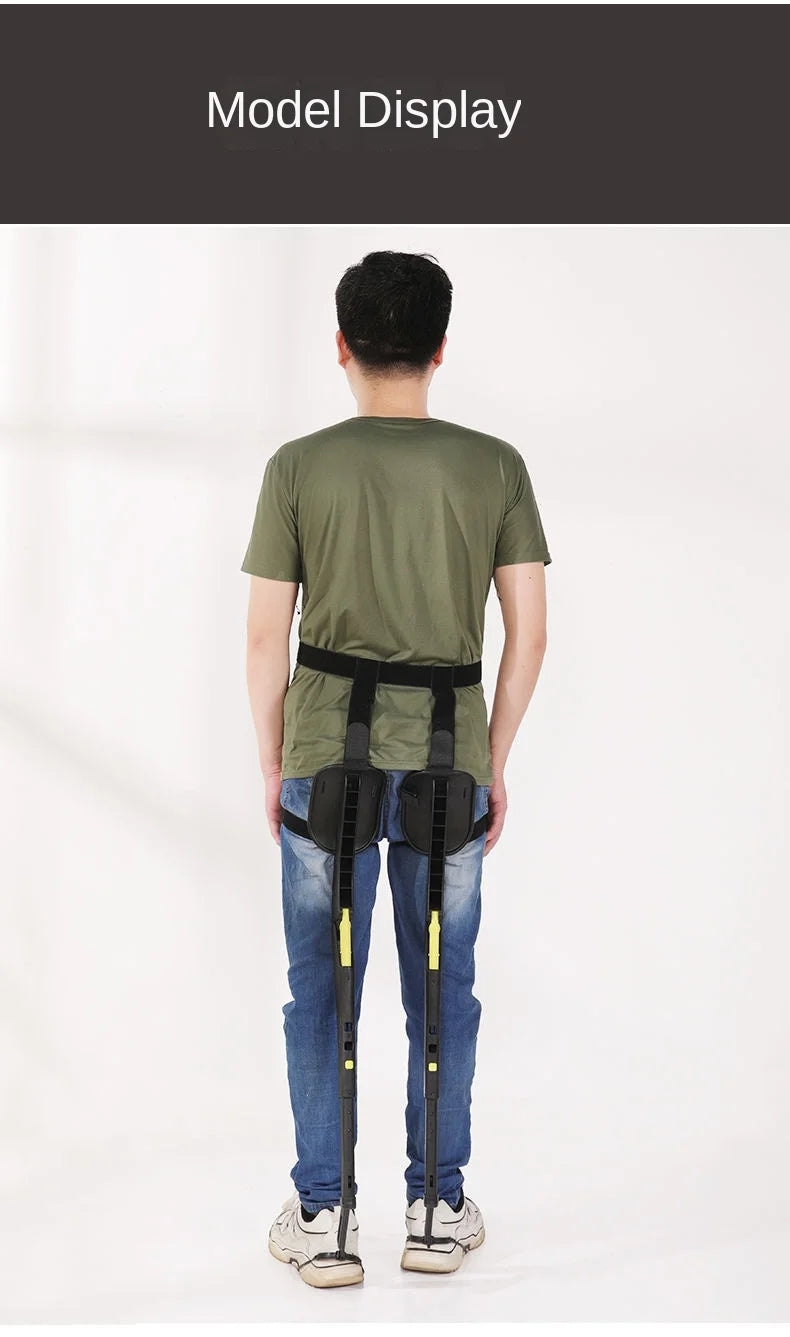 Lightweight Wearable Folding Chair – Portable Outdoor Seat - ZILVUS