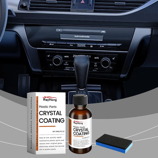 Car Trim & Interior Refurbish Agent, Scratch Repair & Gloss Protector - ZILVUS