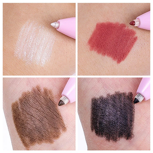4-in-1 Makeup Pen – Lip Liner, Highlighter & Eyebrow Pencil - ZILVUS
