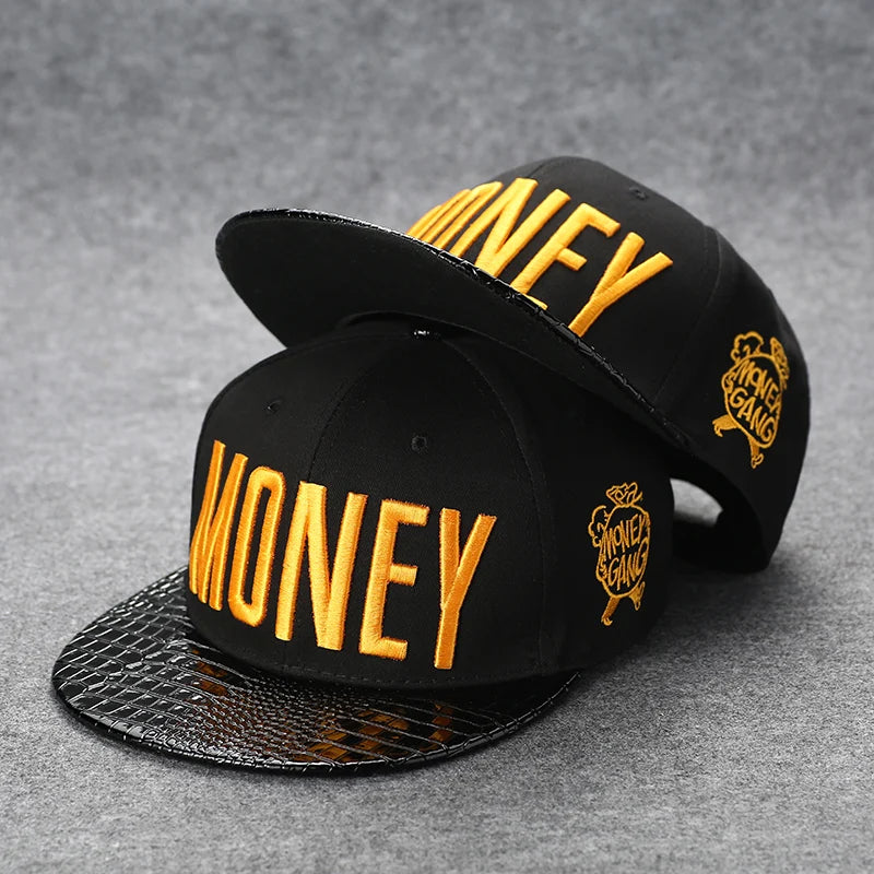 Flat Brim Baseball Cap – Adjustable Street Style Hat