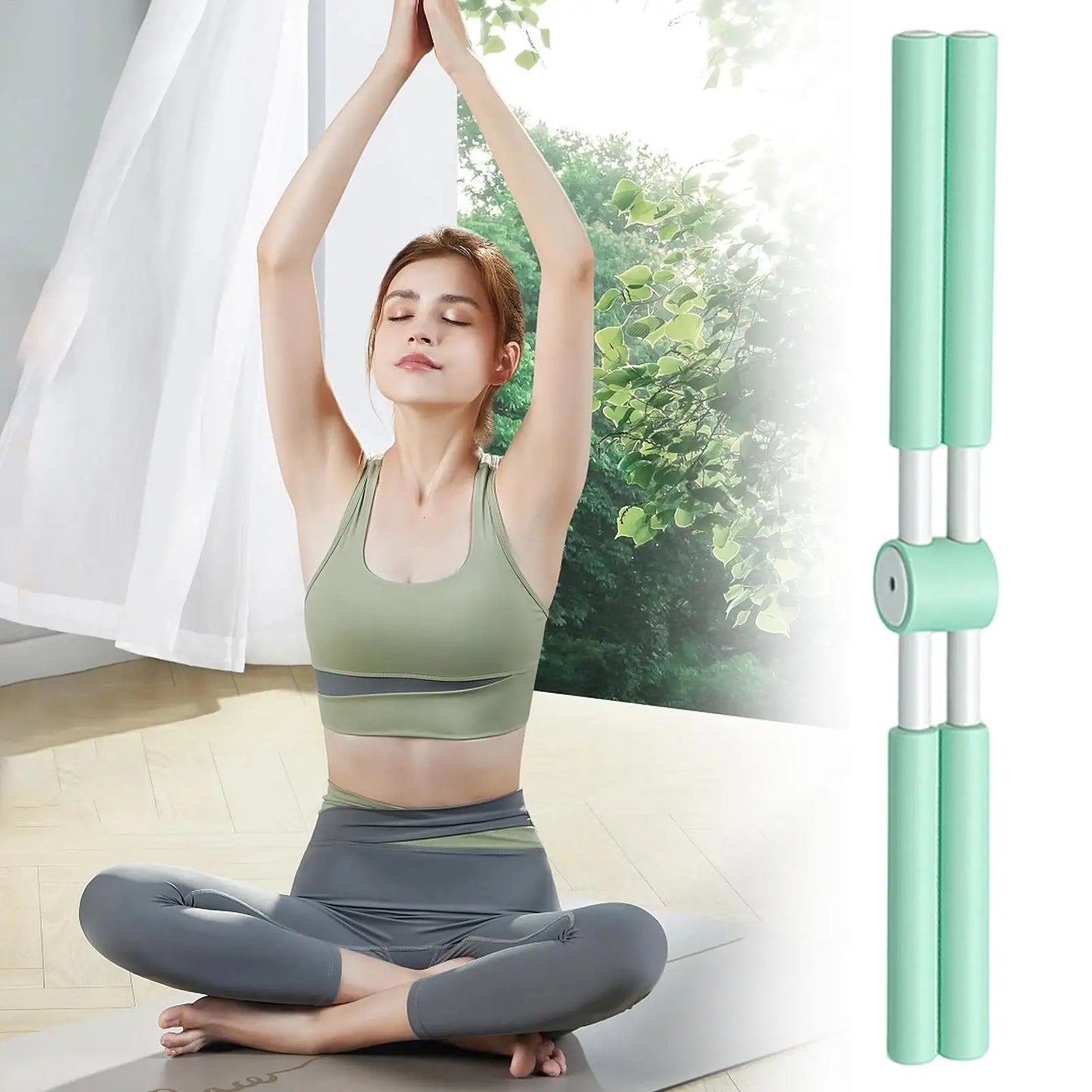 Posture Corrector – Muscle Training & Stretching Support Tool for Home, Gym & Office - ZILVUS