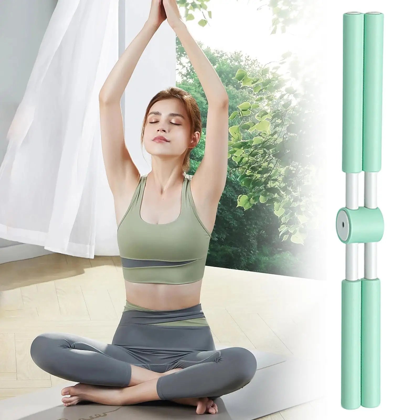 Posture Corrector – Muscle Training & Stretching Support Tool for Home, Gym & Office - ZILVUS