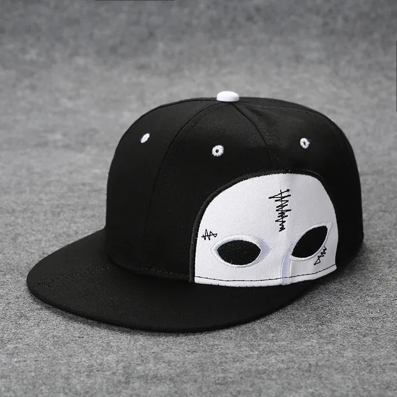 Flat Brim Baseball Cap – Adjustable Street Style Hat