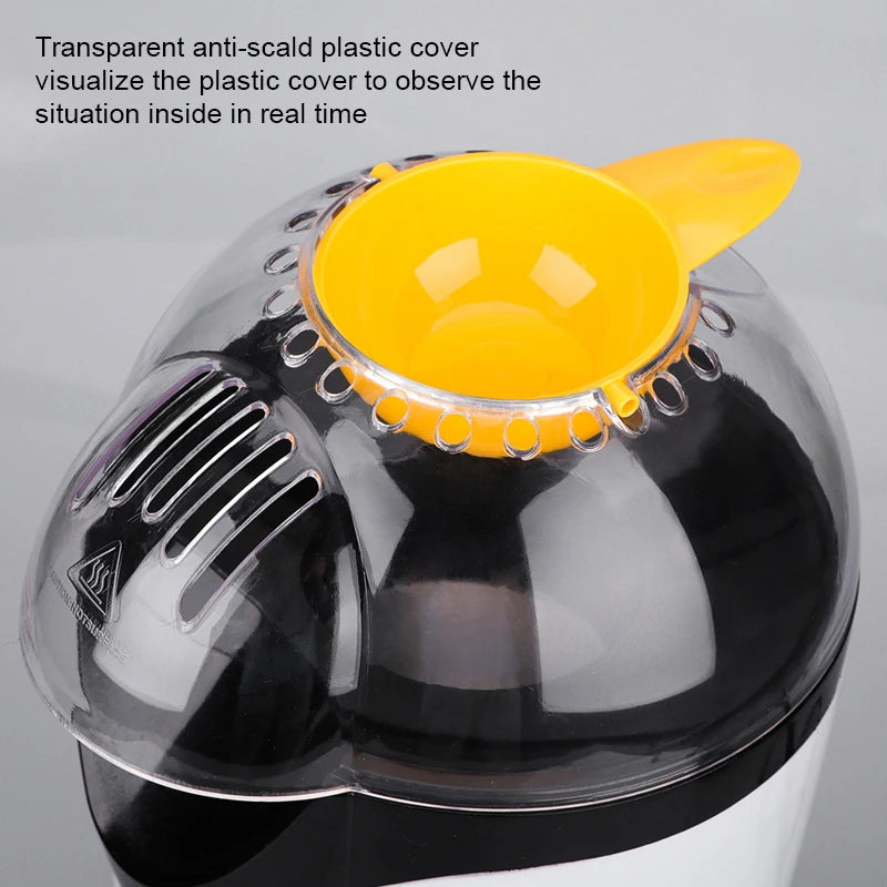 Mini Popcorn Machine Automatic Popcorn Maker - ZILVUS