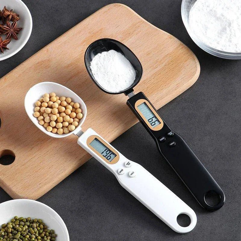 Digital Spoon Kitchen Scale 500g/0.1g Precise LCD Measuring Tool for Cooking & Baking - ZILVUS