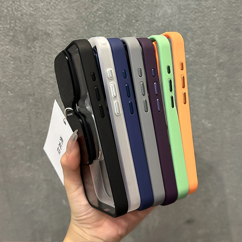 Sunglasses Holder Phone Case For Iphone 16 15 14 13 12 Series - ZILVUS