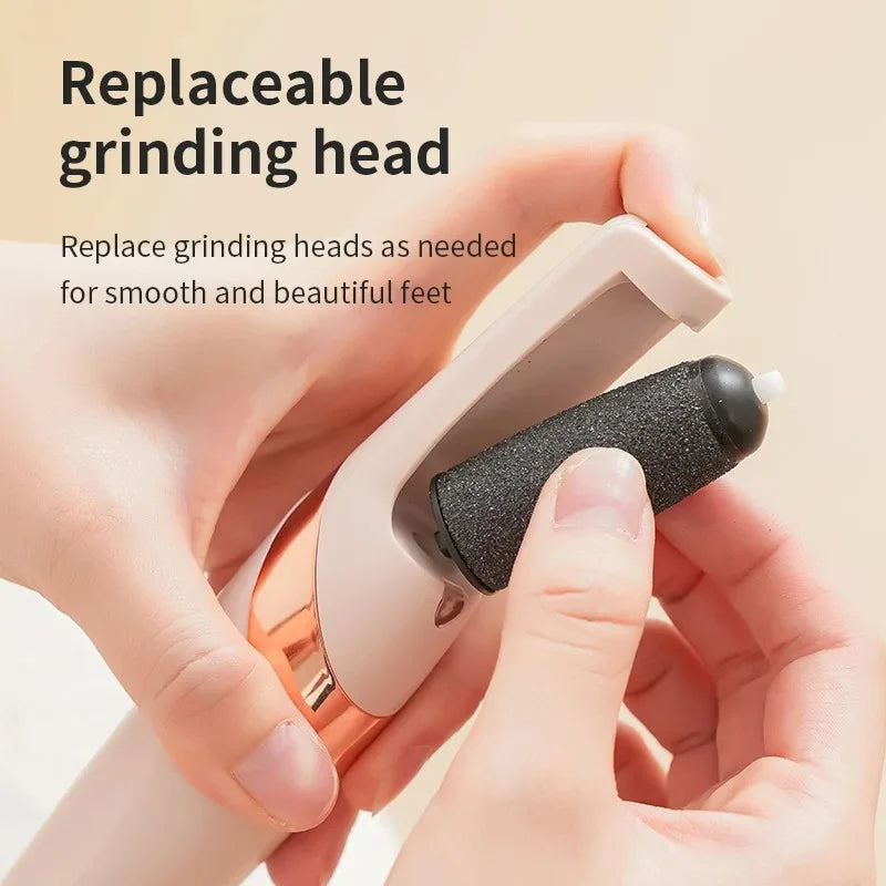 Rechargeable Electric Foot Grinder – Callus Remover & Pedicure Tool