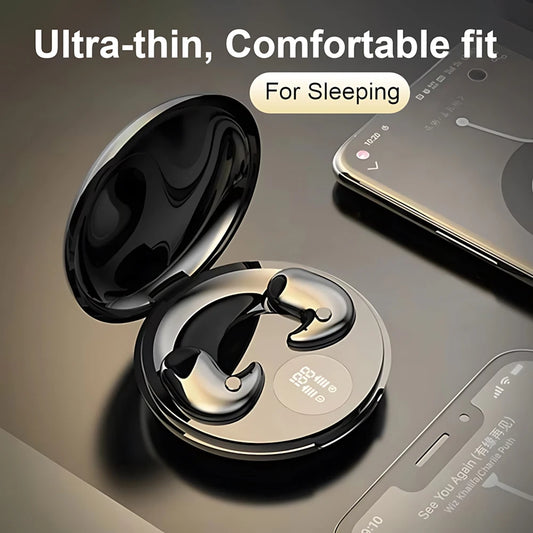 Sleep Earbuds – Mini Invisible Wireless Headset with Touch Control, Noise Cancellation & Long Battery Life - ZILVUS