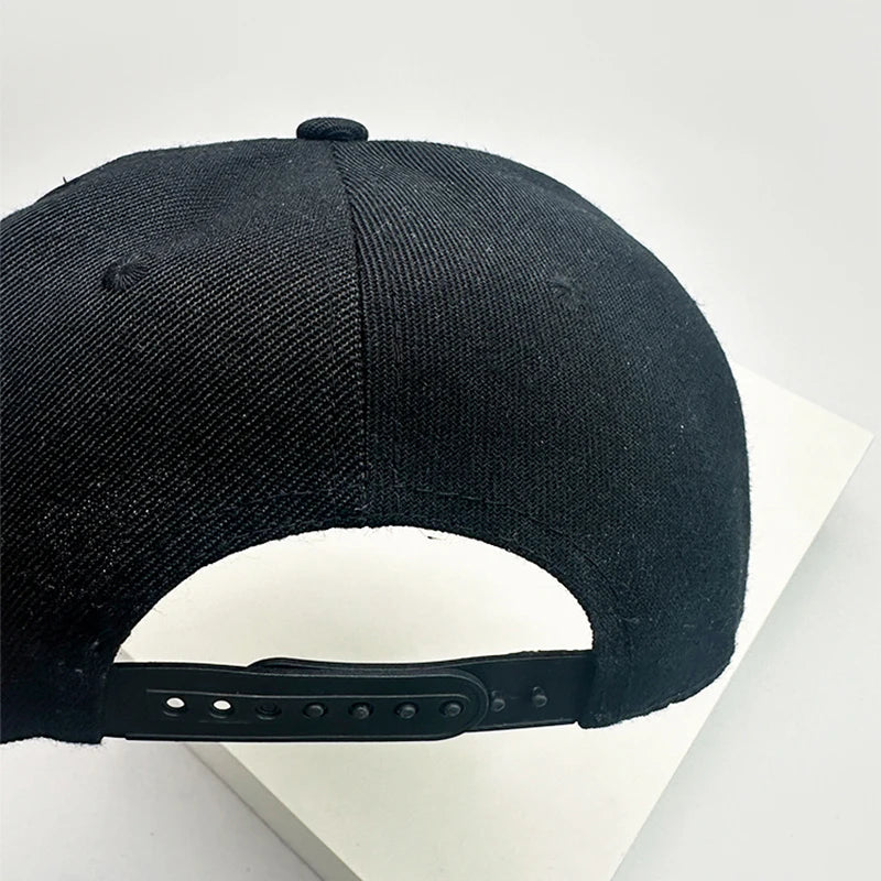 New Unisex American Style Letter Embroidery Baseball Hats Breathable Hip hop Sunshade ins Peaked Caps Versatile Fashion Street - ZILVUS