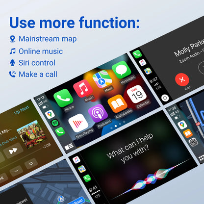 Mini Wireless Bluetooth CarPlay Adapter for Android and iPhone | Wireless CarPlay Dongle