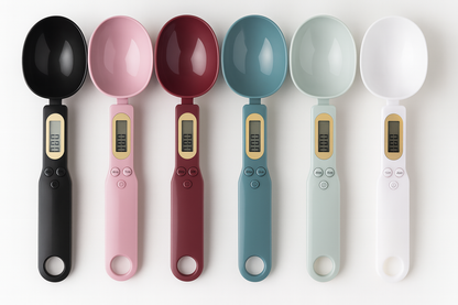 Digital Spoon Kitchen Scale 500g/0.1g Precise LCD Measuring Tool for Cooking & Baking - ZILVUS
